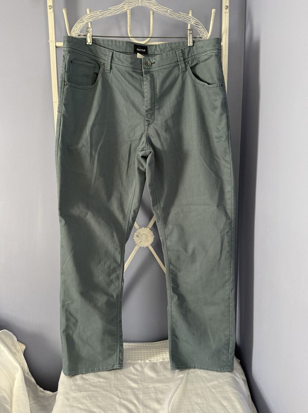 Marmot For Life Men’s Pants Blue Green Sz 40